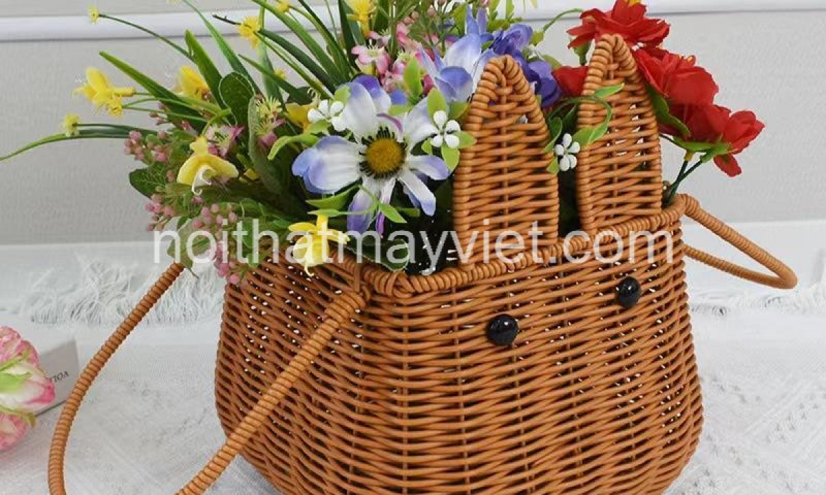 Giỏ Đựng Đồ Mây Tre GDD001